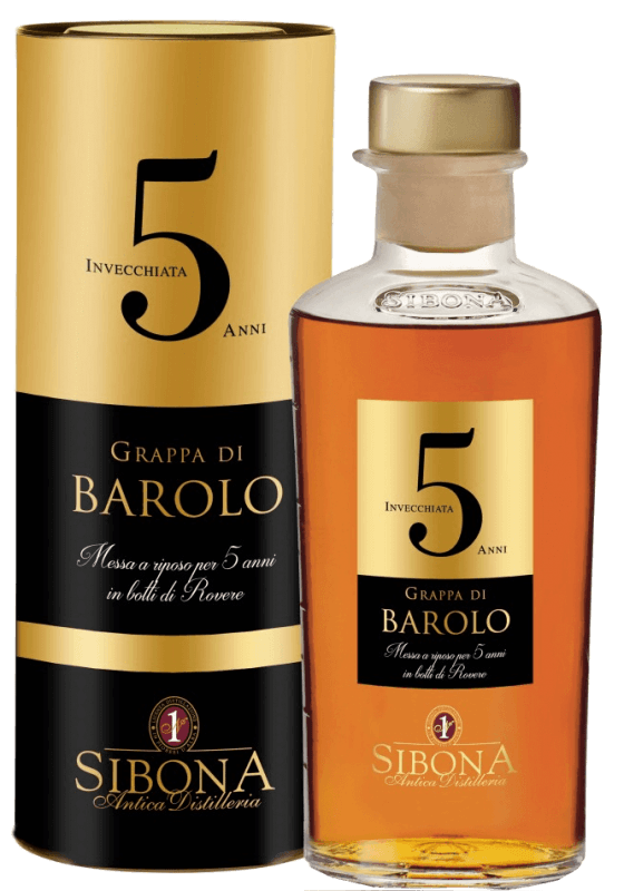 La Grappa di Barolo Riserva 5 Anni - Linea Graduata - Sibona