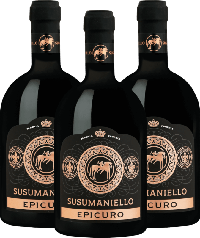 Epicuro Susumaniello Puglia IGT - Femar Vini 3x Vorteilspaket