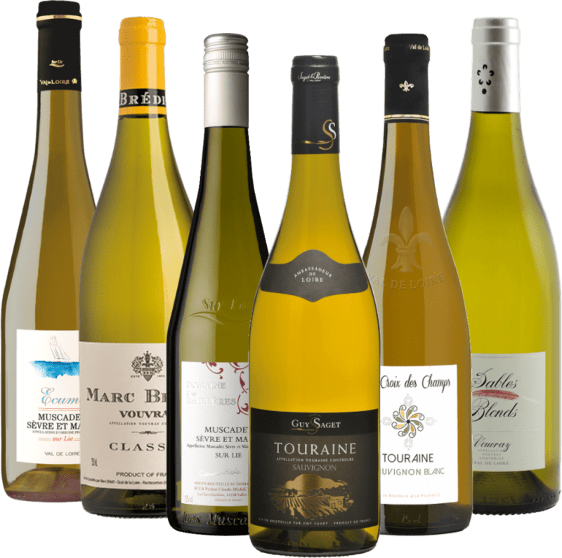ロワールの白ワインの宝物 - 6本お試しセット