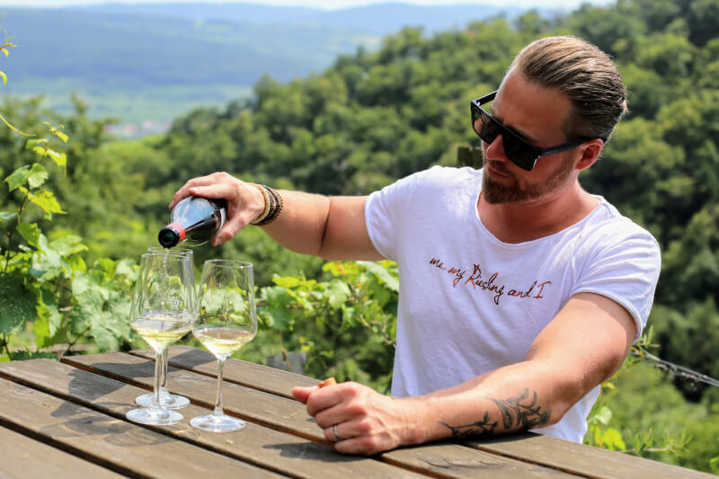 ガイズベルクのブドウ畑にあるアーバン・シュタガード