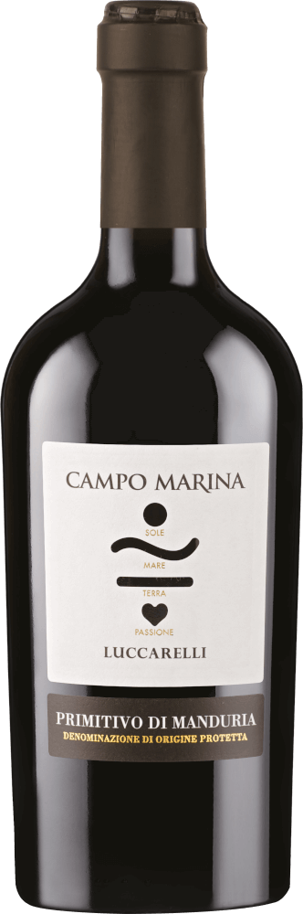 プレビュー: 6er Vorteilspaket - Campo Marina Primitivo di Manduria DOP - Luccarelli
