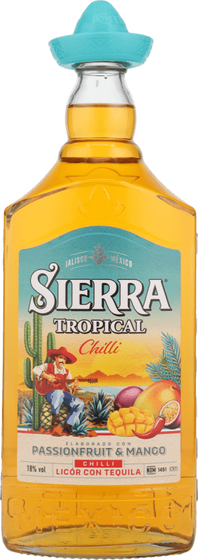 Tropical Chilli Passionfruit & Mango & Chilli Likör 1,0 l - Sierra