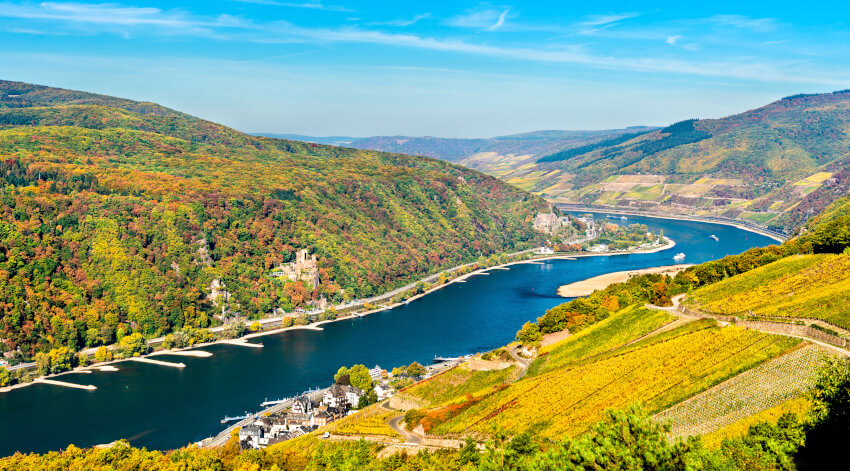 ミッテルライン ラインシュタイン城 ミッテルライン ラインシュタイン城