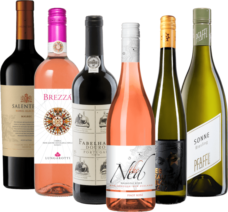 6er Falstaff-Probierpaket - Prämierte Weine von Österreichs Weinmagazin