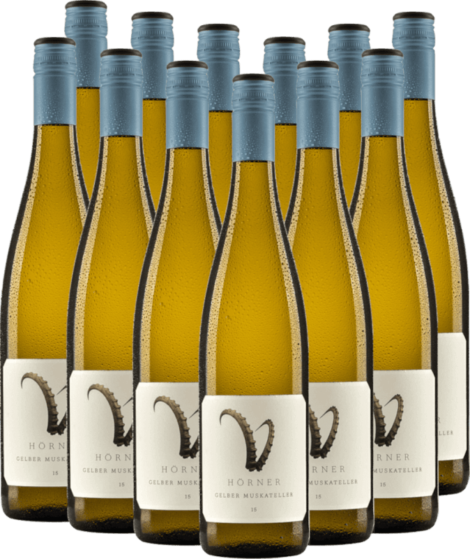 Steinbock Gelber Muskateller - Weingut Hörner - 12x Vorteilspaket