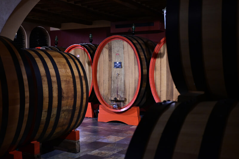 テヌータ・レ・ポタッツィーネのセラー