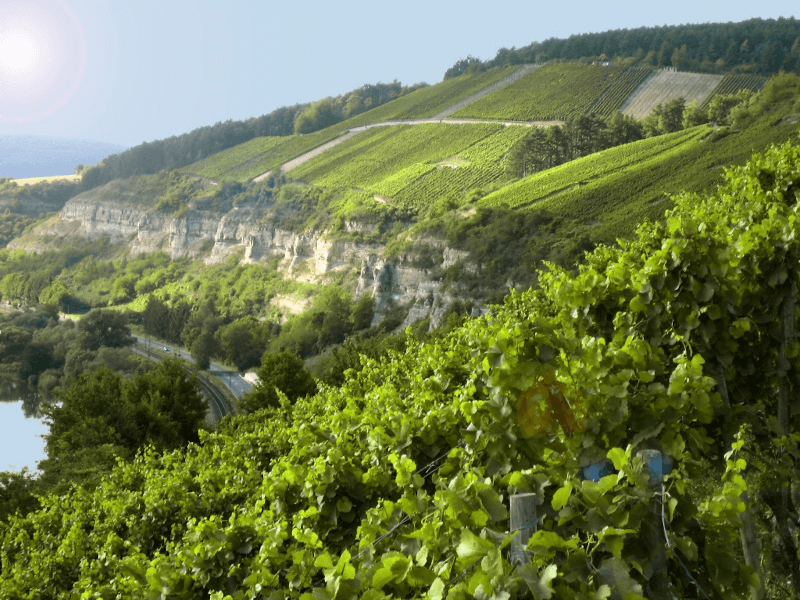 Blick auf die Lage Stettener Stein Blick auf die Lage Stettener Stein