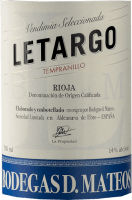 プレビュー: Letargo Tempranillo - Bodegas D. Mateos