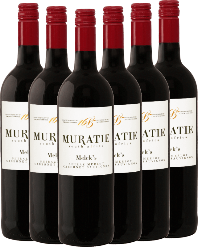 6x Vorteils-Weinpaket Melck's Blended Red - Muratie Estate