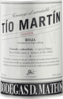 プレビュー: Tio Martin Crianza - Bodegas D. Mateos