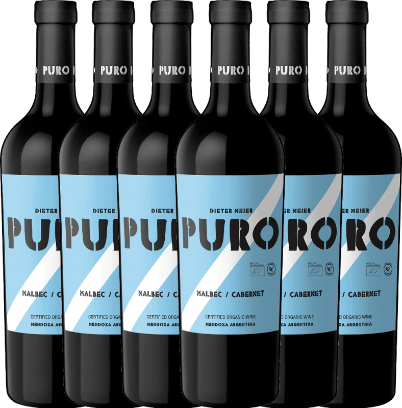 6er Vorteils-Weinpaket - Puro Malbec Cabernet - Dieter Meier