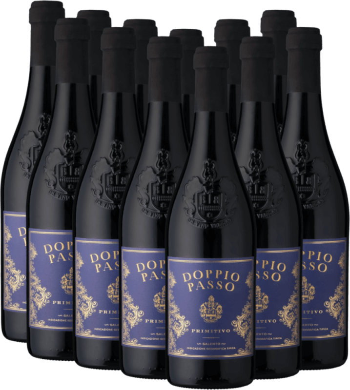 12er Vorteils-Weinpaket - Doppio Passo Primitivo - Carlo Botter