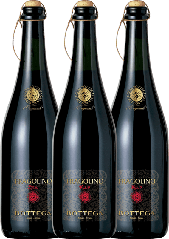 3er Vorteilspaket - Fragolino Rosso Frizzante - Bottega