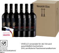 プレビュー: 6er Vorteils-Weinpaket - SUD Negroamaro - Cantine San Marzano