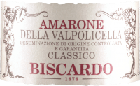 プレビュー: Amarone delle Valpolicella Classico DOCG - Biscardo
