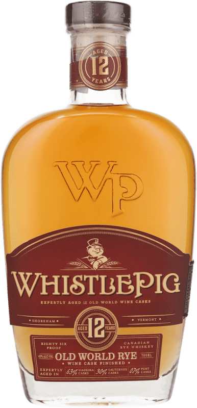 12 Years Old Rye Whiskey - Whistlepig