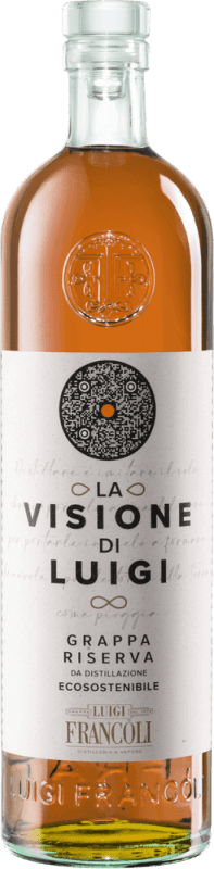 Grappa La Visione di Luigi Riserva 0,7 l - Distillerie Francoli