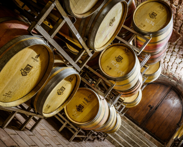 Bergdolt-Reif &amp &Nettのセラーにあるバリック。