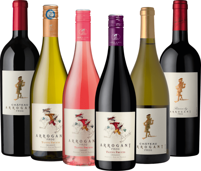 6er Kennenlernpaket - Weine von Arrogant Frog