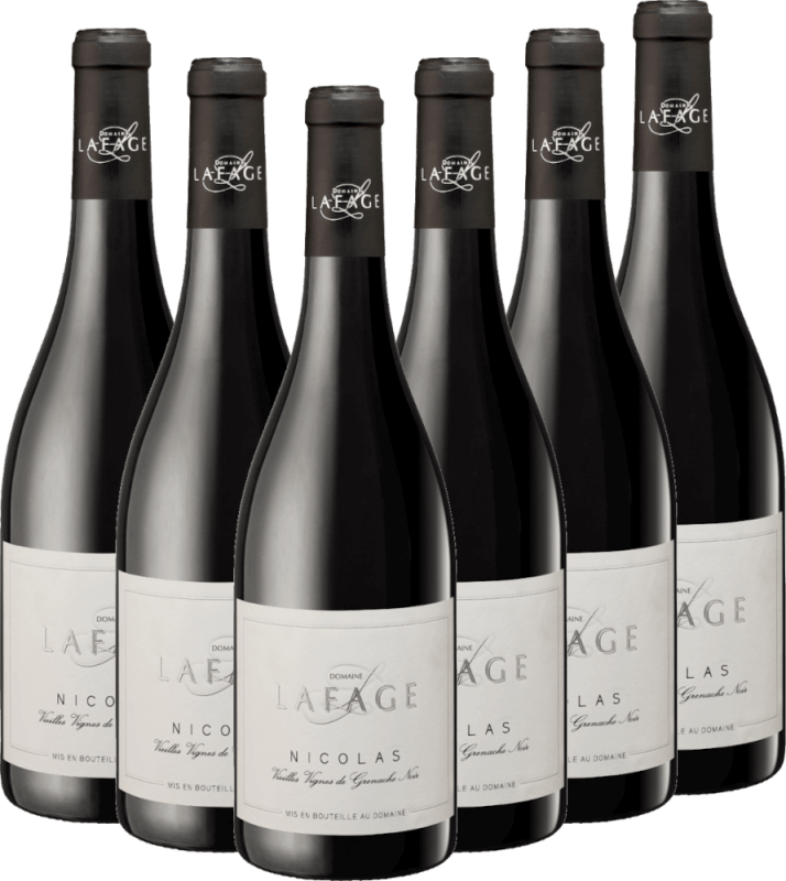 6x Vorteils-Weinpaket Nicolas Grenache Noir Vieilles Vignes - Domaine Lafage