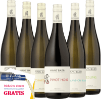 プレビュー: 6er Kennenlernpaket - Weine von Hans Baer