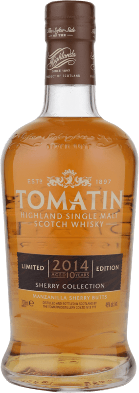 10 Years Old Manzanilla Sherry Collection in GP - Tomatin