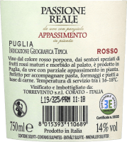 プレビュー: Passione Reale Appassimento Puglia IGT - Torrevento