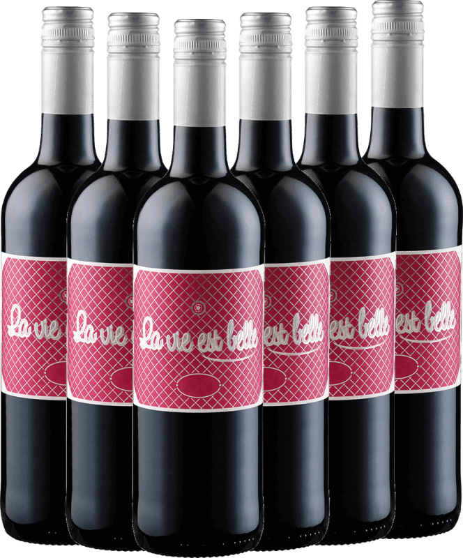 6x Vorteils-Weinpaket La vie est belle rouge - La vie est belle