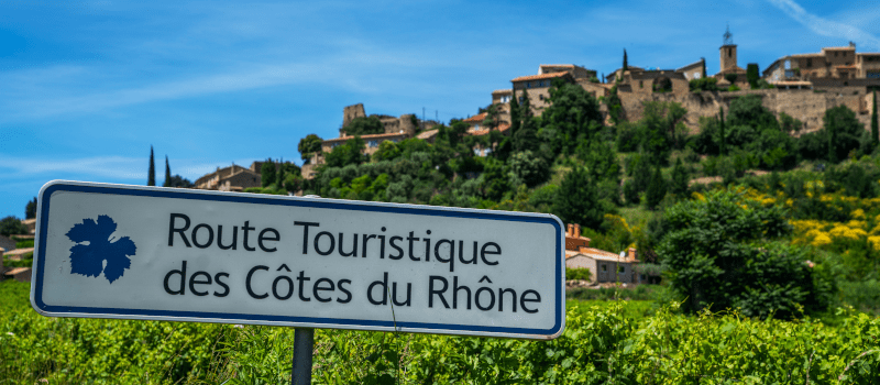 Rhone Weinroute Rhone-Weinroute