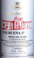 プレビュー: Valbuena 5° Ribera del Duero DOCa - Vega Sicilia