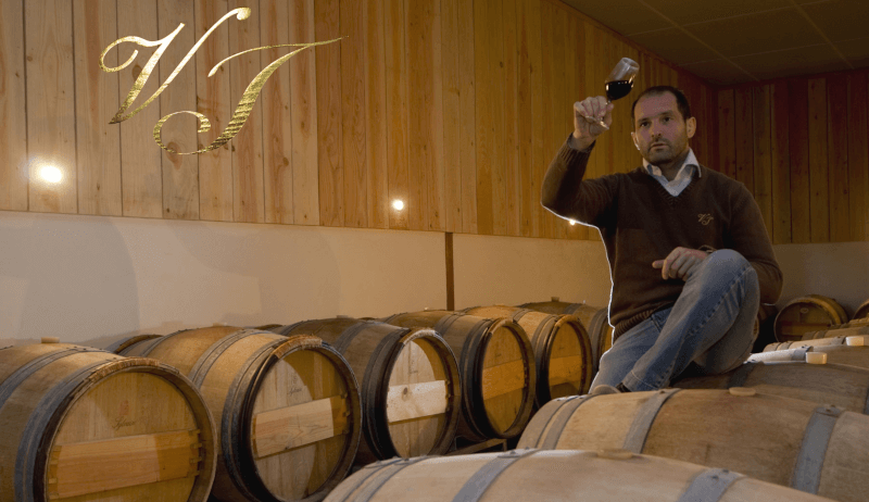 Xavier Jaubert im Keller seines Unternehmens