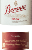 プレビュー: Crianza Rioja DOCa - Beronia