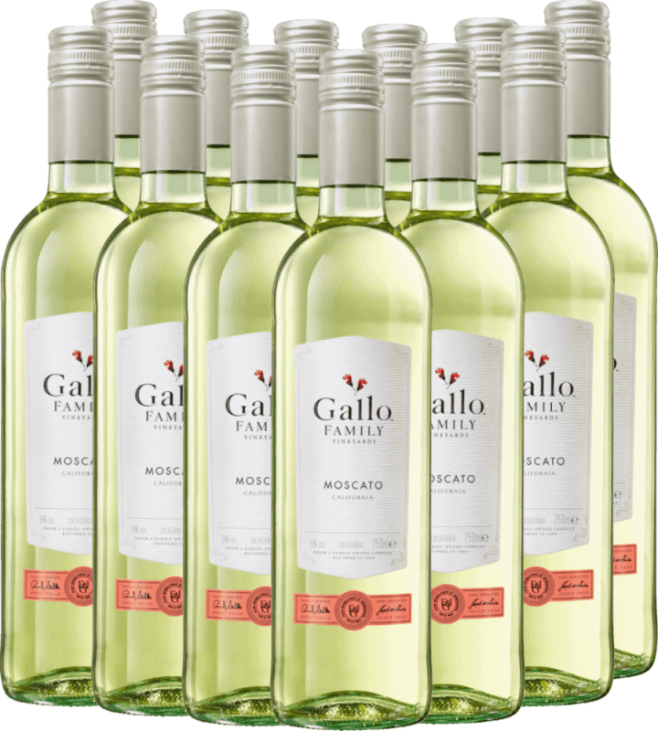 12er Vorteils-Weinpaket Moscato - Gallo Family