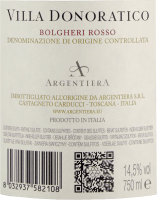 プレビュー: Villa Donoratico Bolgheri DOC - Tenuta Argentiera