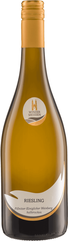 Riesling Pillnitzer Königlicher Weinberg halbtrocken - WG Meißen