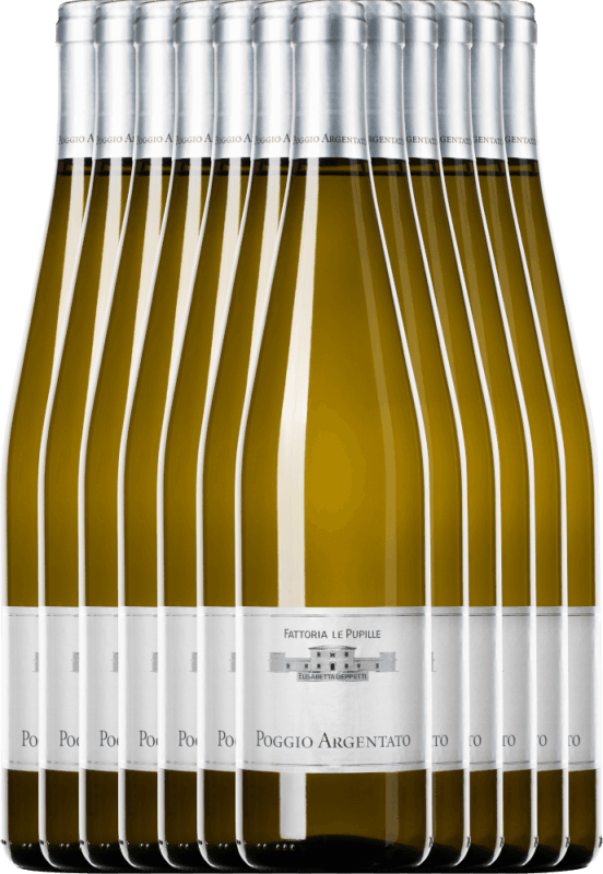 12er Vorteilspaket - Poggio Argentato Toscana Bianco IGT - Le Pupille