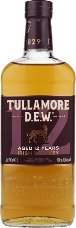 Dew 12 Years Old Blended Irish Whiskey in GP - Tullamore