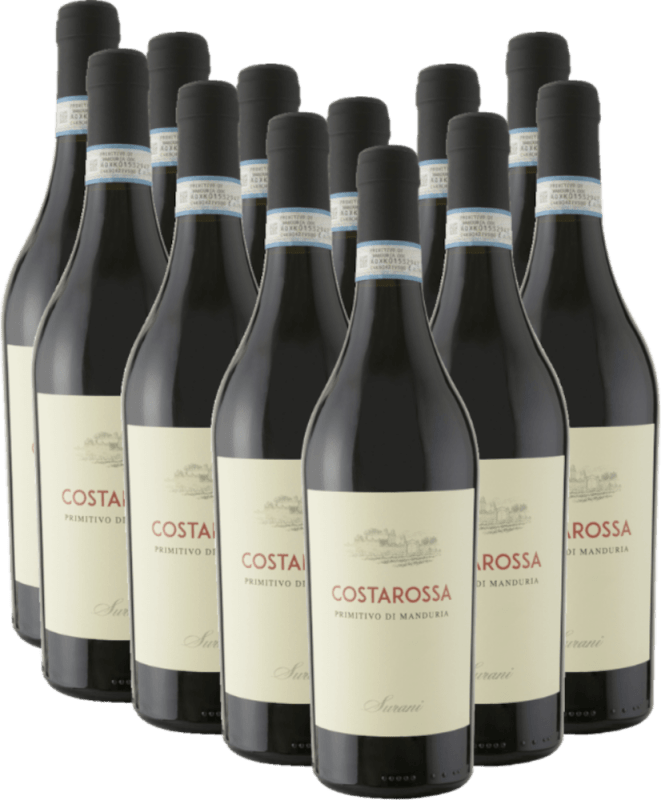 12er Vorteilspaket - Costarossa Primitivo di Manduria DOC - Surani