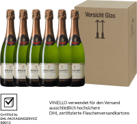 プレビュー: 6er Vorteils-Weinpaket - Crémant Brut Blanc Excellence - Bouvet Ladubay