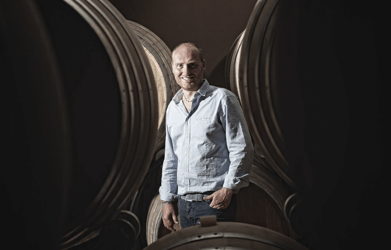 ワイナリーのオーナー、リッカルド・タレンティ氏