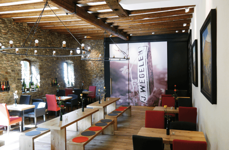 ウェゲラーのテイスティングルーム
