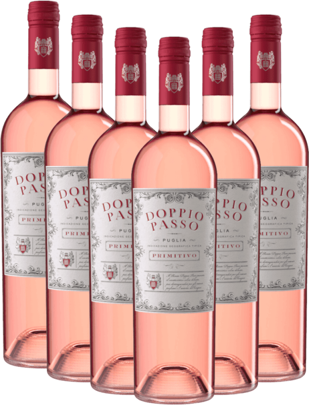 6er Vorteils-Weinpaket - Doppio Passo Rosato IGT - CVCB
