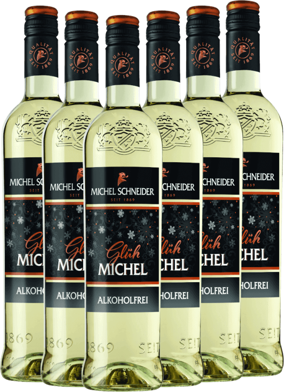 6x Vorteils-Weinpaket Glüh Michel alkoholfrei weiß - Michel Schneider