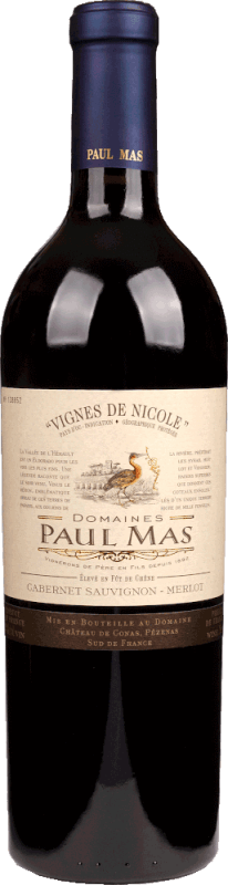 Vignes de Nicole Cabernet Sauvignon Merlot Pays 1,5 l Magnum - Domaine Paul Mas