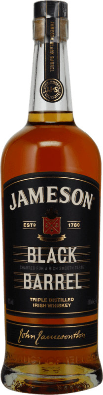 Black Barrel Blended Irish Whiskey in GP - Jameson