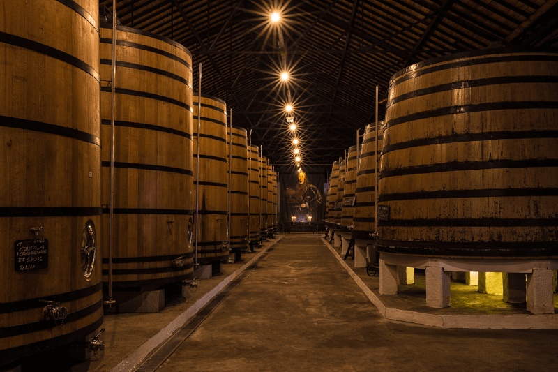 Royal Oporto ワインタンク