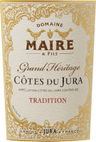 プレビュー: Grand Héritage Tradition Rouge Côtes Du Jura - Domaine Maire & Fils