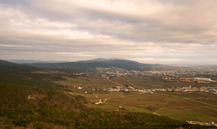 バート・フェスラウ地区のパノラマ写真