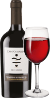 プレビュー: 12er Vorteilspaket - Campo Marina Primitivo di Manduria DOP - Luccarelli