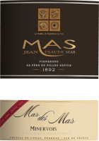 プレビュー: Mas des Mas Minervois AOP - Les Domaines Paul Mas